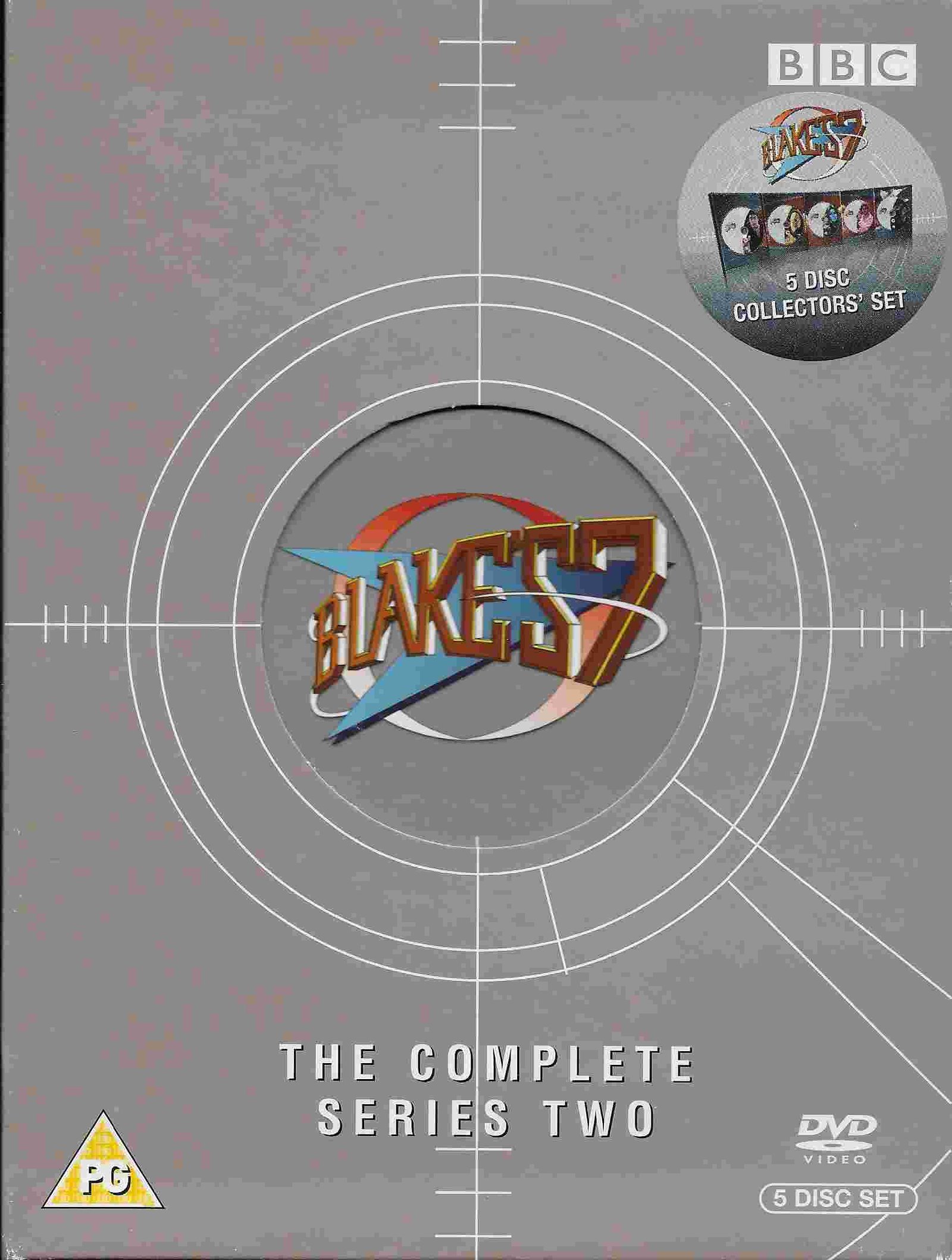 Picture of BBCDVD 1184 Blake's 7 - Series 2 by artist Terry Nation / Chris Boucher / Allan Prior / Robert Holmes / Roger Parkes from the BBC records and Tapes library